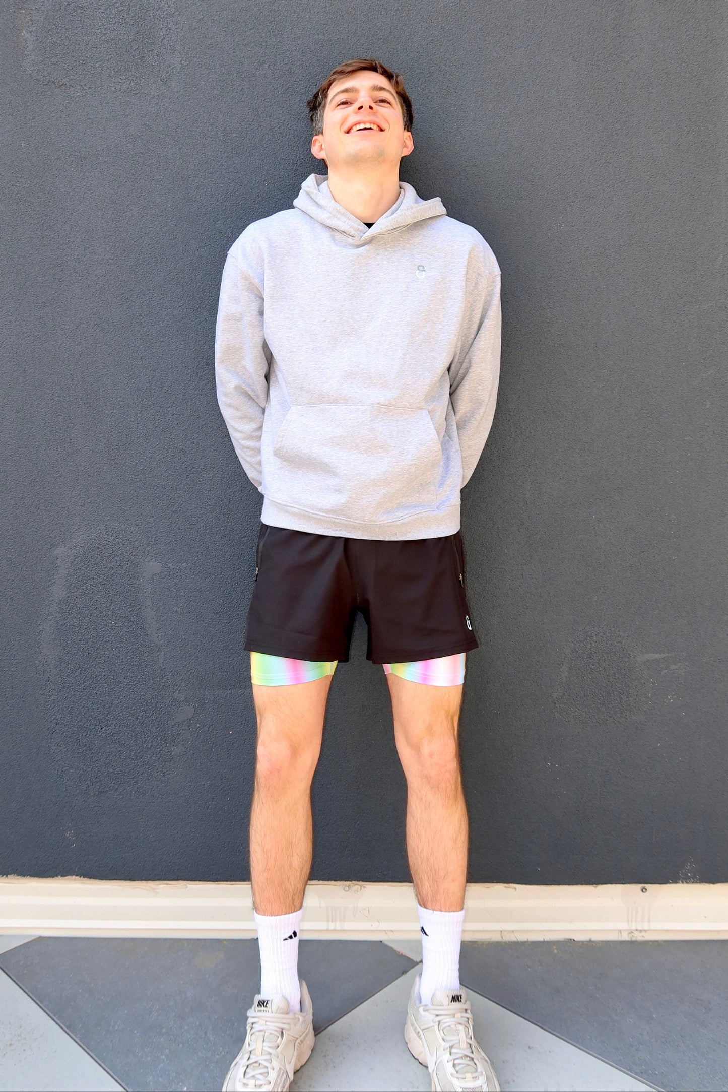 Man in prism short