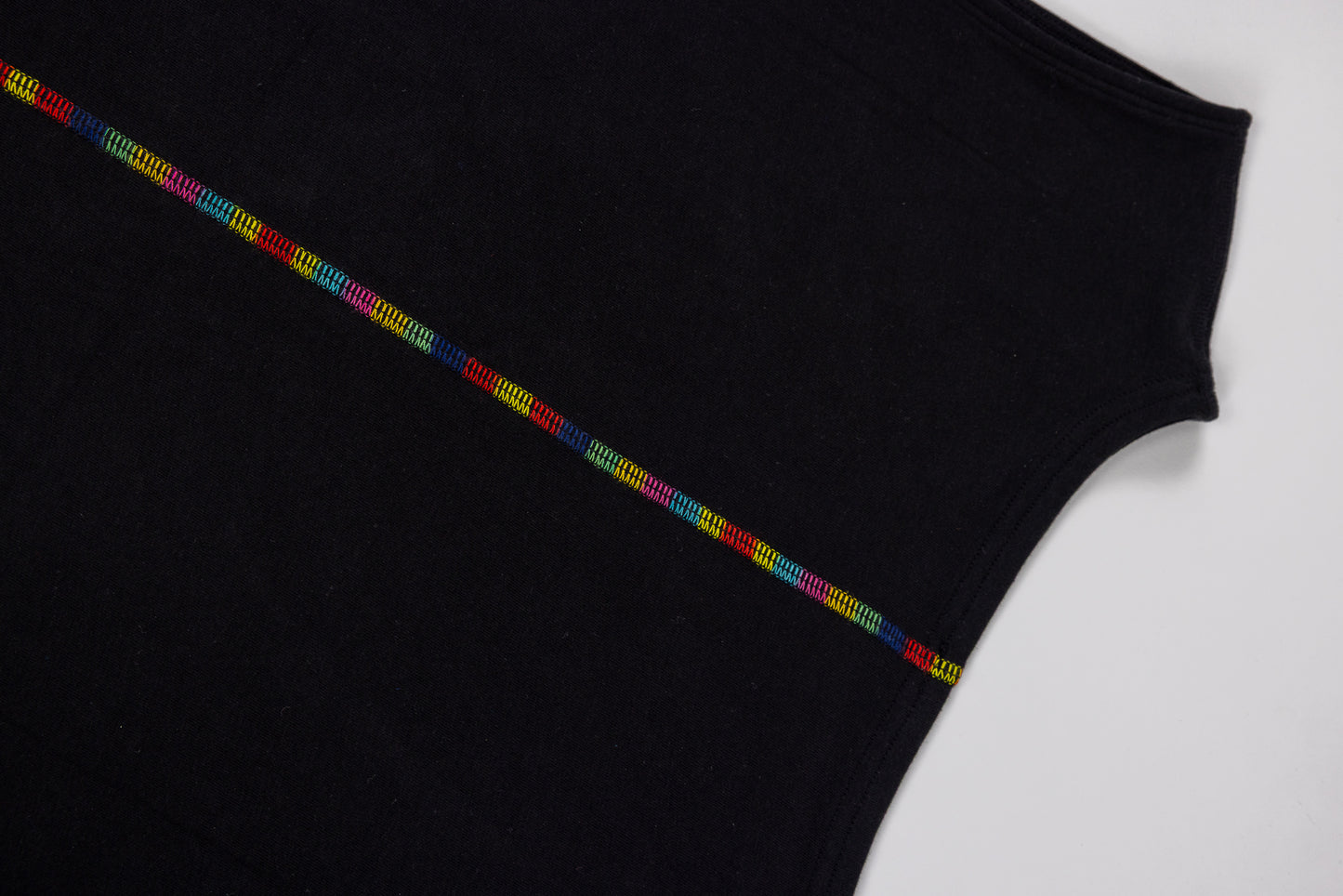 Close up of Chroma Stitch Tank Top