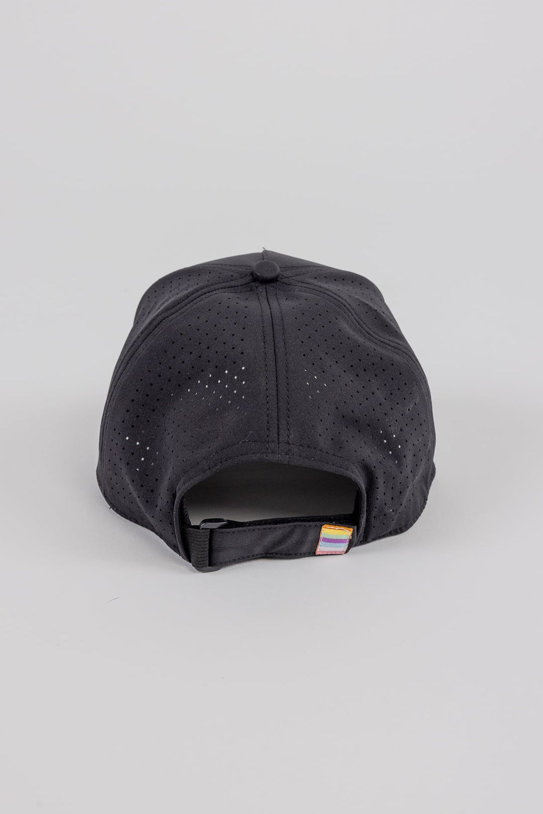 Gym Trucker Hat with rainbow patch by ANDY