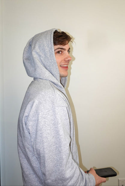 Man in hoodie